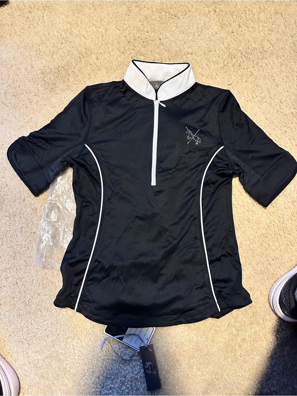 Goode Rider Premium Show Shirt with White Trim